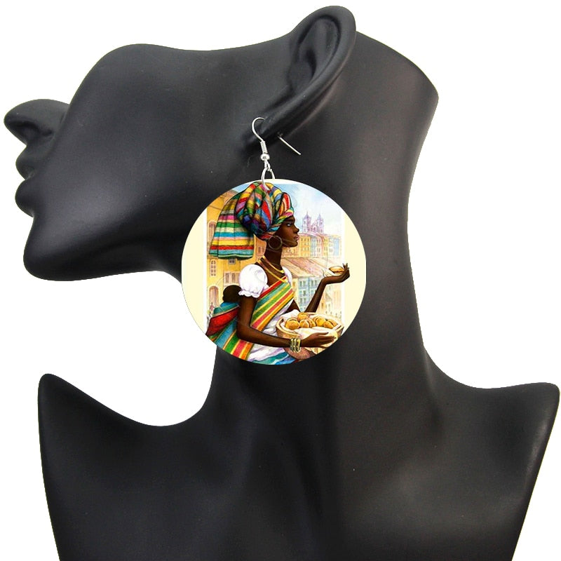 
                  
                    Charger l&amp;#39;image dans la galerie, BOUCLES D&amp;#39;OREILLE FEMME AFRO
                  
                