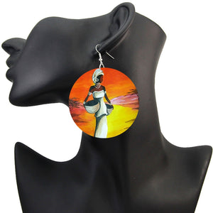 
                  
                    Charger l&amp;#39;image dans la galerie, BOUCLES D&amp;#39;OREILLE FEMME AFRO
                  
                