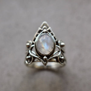 
                  
                    Charger l&amp;#39;image dans la galerie, BAGUE MOONSTONE
                  
                