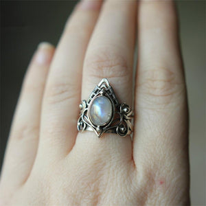 
                  
                    Charger l&amp;#39;image dans la galerie, BAGUE MOONSTONE
                  
                