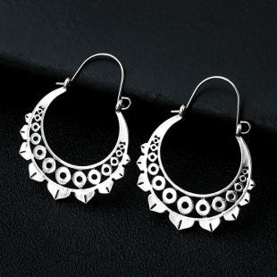 BOUCLES D'OREILLES INDIENNE TRIBALE