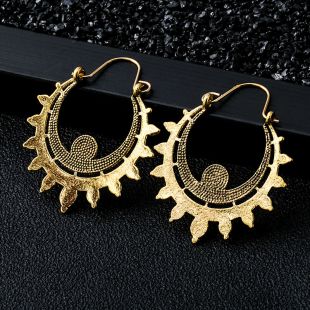 BOUCLES D'OREILLES INDIENNE TRIBALE