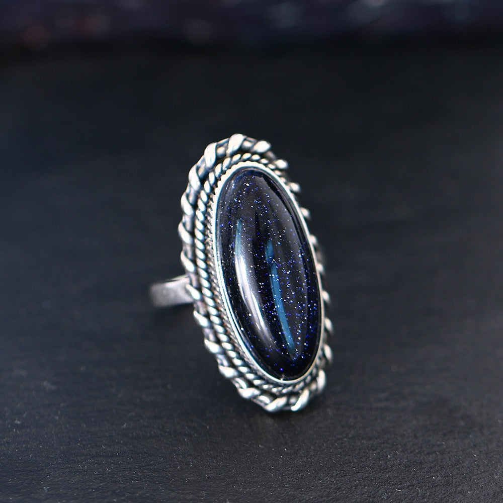 
                  
                    Charger l&amp;#39;image dans la galerie, BAGUE EN ARGENT TEWOH
                  
                