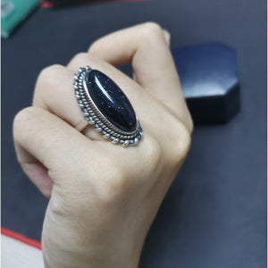 
                  
                    Charger l&amp;#39;image dans la galerie, BAGUE EN ARGENT TEWOH
                  
                