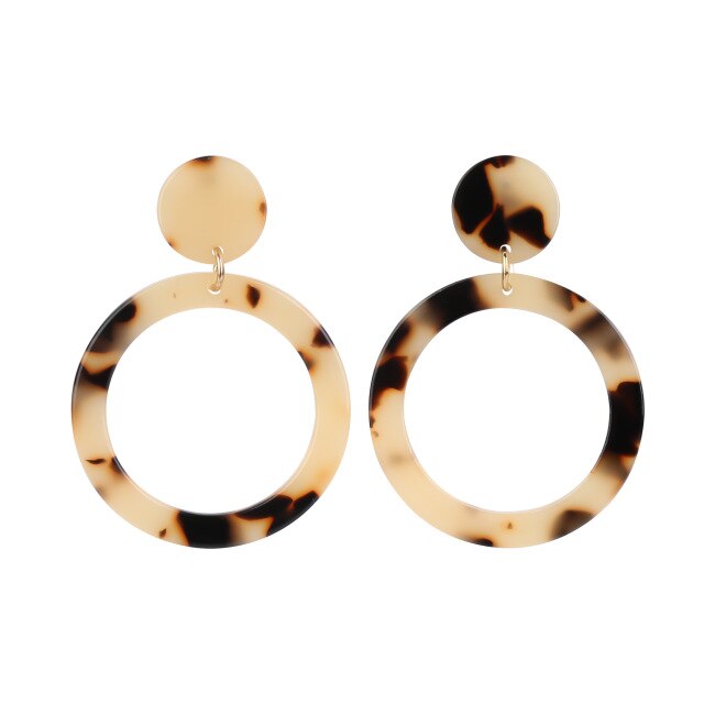 BOULES D'OREILLE LEOPARD