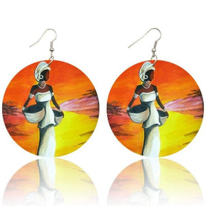 
                  
                    Charger l&amp;#39;image dans la galerie, BOUCLES D&amp;#39;OREILLE FEMME AFRO
                  
                